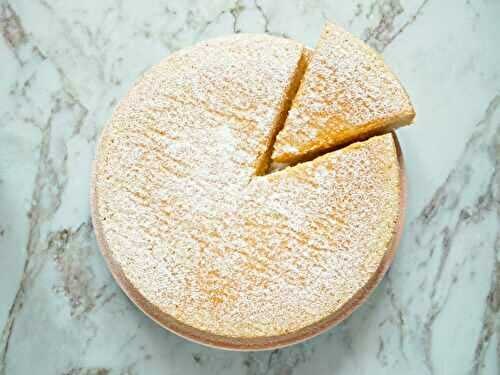 Cheesecake japonais au sucre glace
