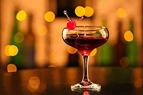Cocktail Manhattan classique