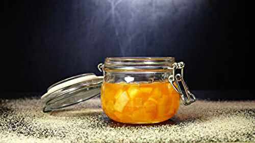 Confiture d'orange aux zestes confits
