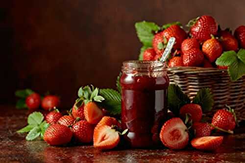 Confiture de fraises