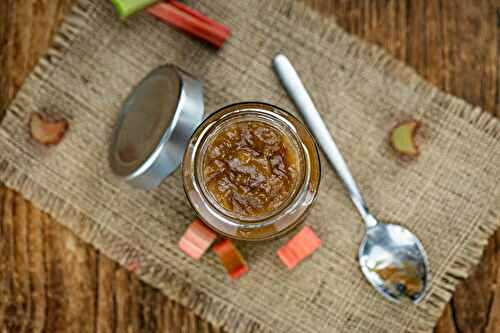 Confiture de rhubarbe