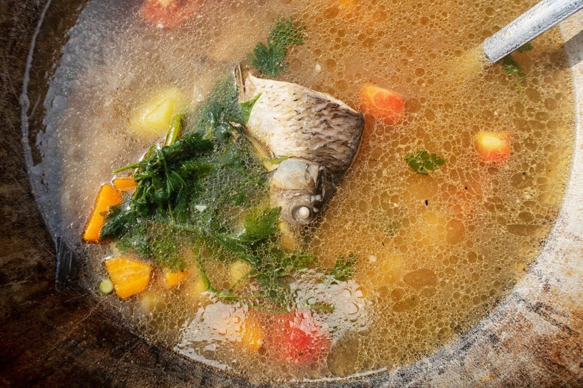 Court bouillon de poisson traditionnel
