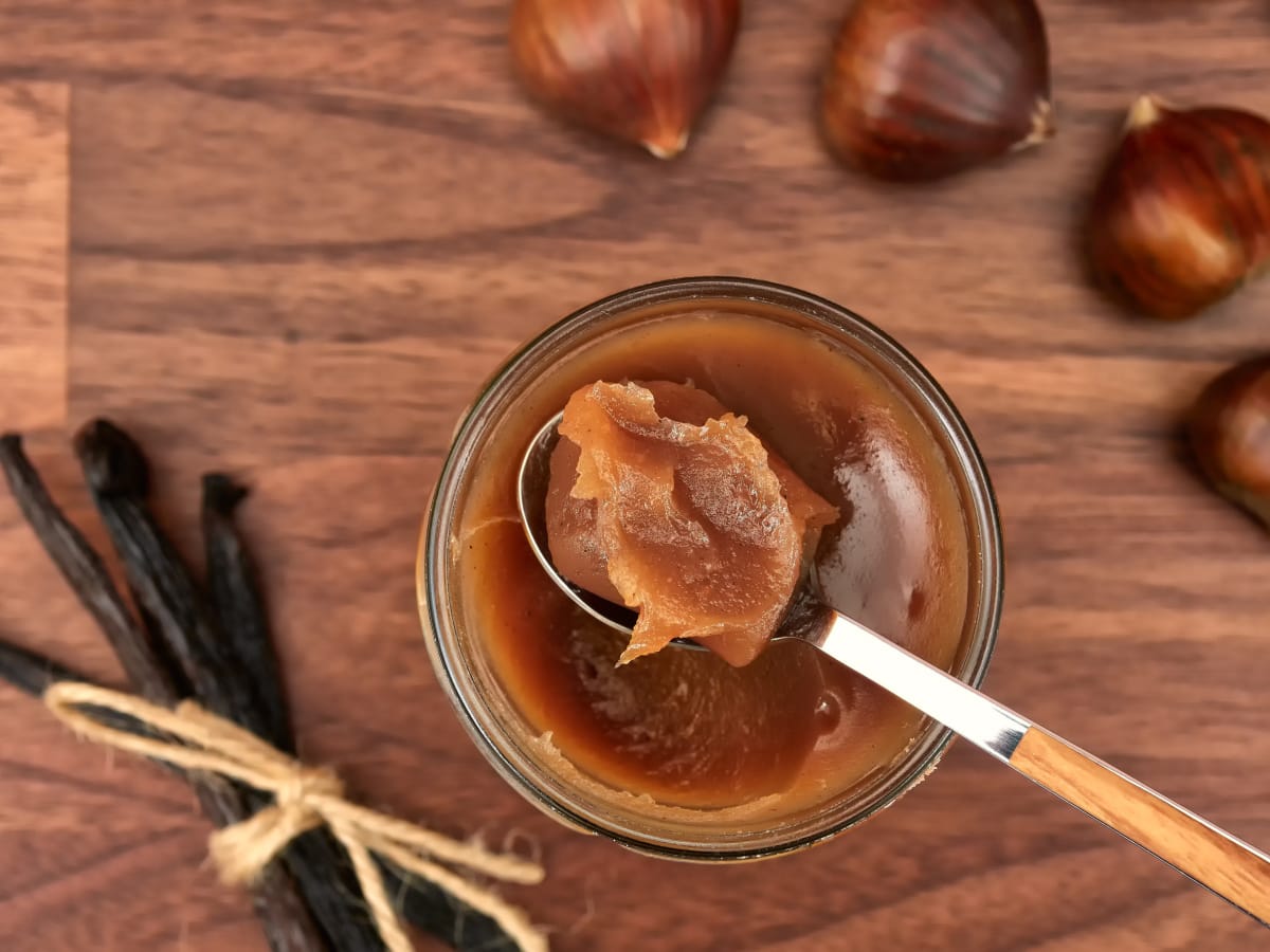 Crème de marrons à la vanille