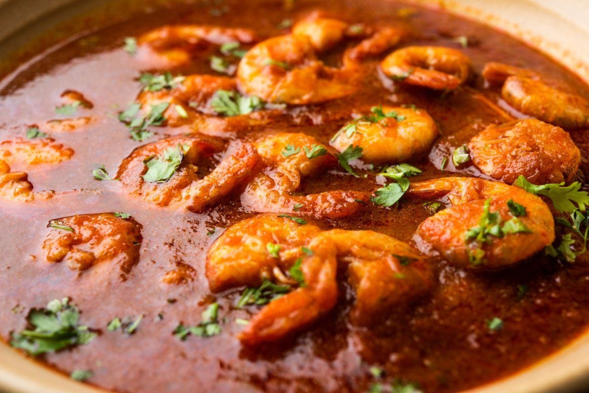 Curry de crevettes masala
