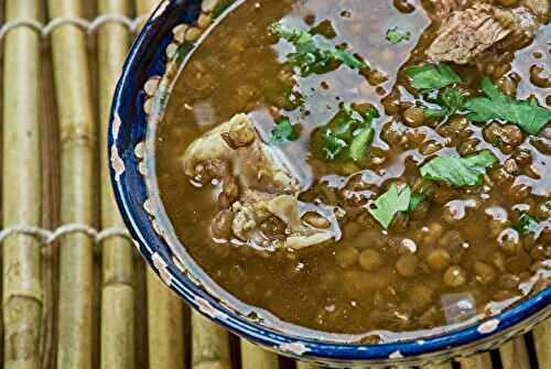 Daal gosht, ragoût indien d’agneau aux lentilles