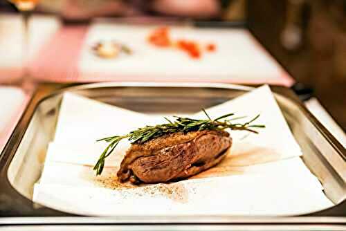 Filet de canard rôti au romarin