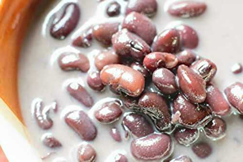 Haricots noirs au lait de coco façon thaï