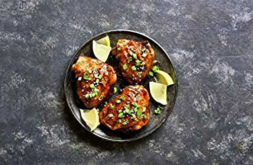 Hauts de cuisses de poulet au miel