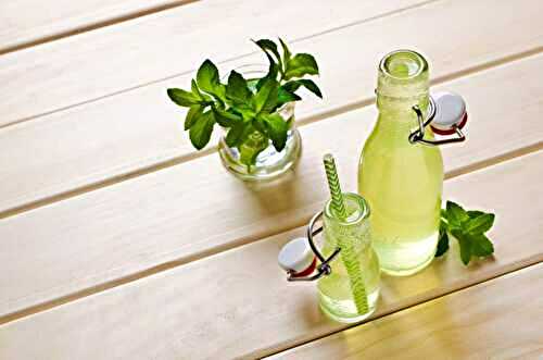 Limonade fraîche à la menthe