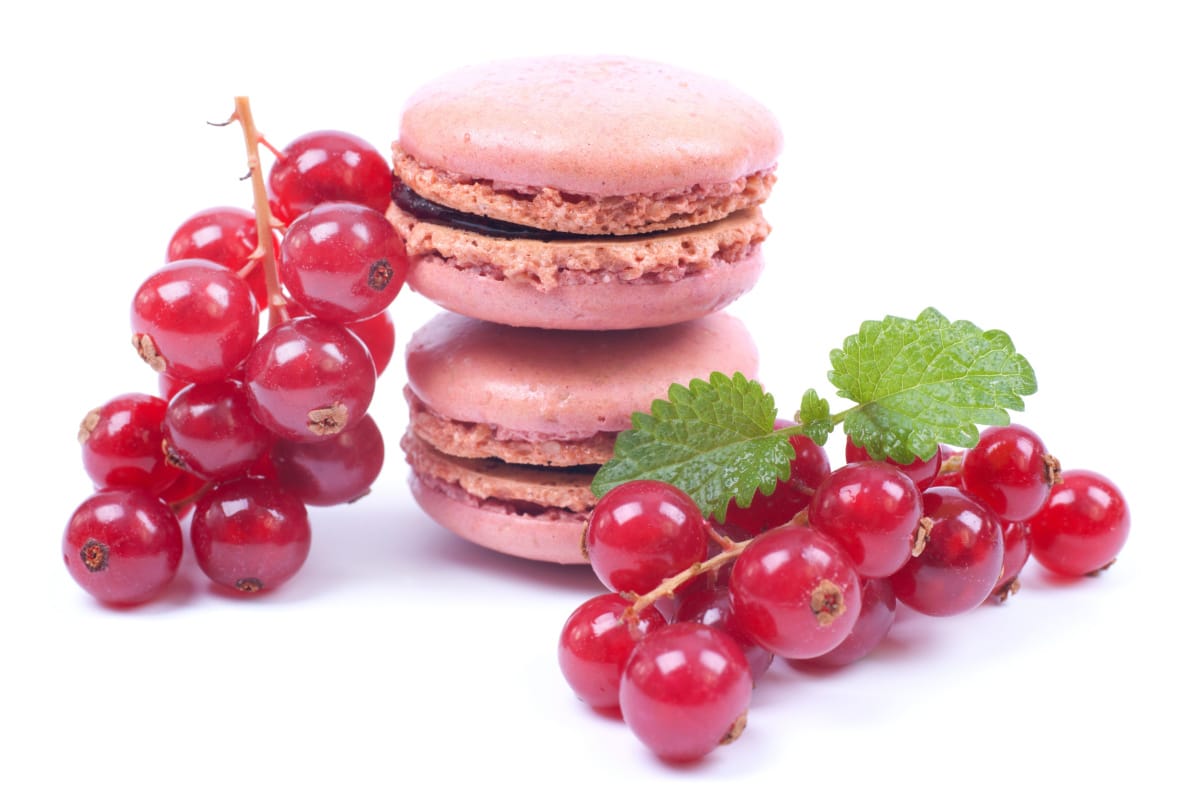 Macarons à la groseille