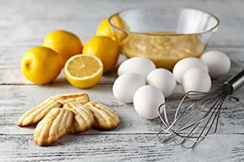 Madeleines au citron