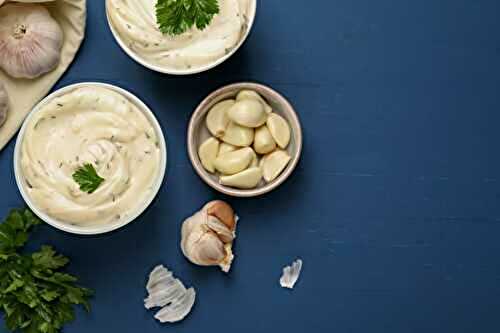 Mayonnaise à l'ail et au persil