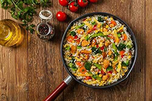 Nasi goreng au poulet
