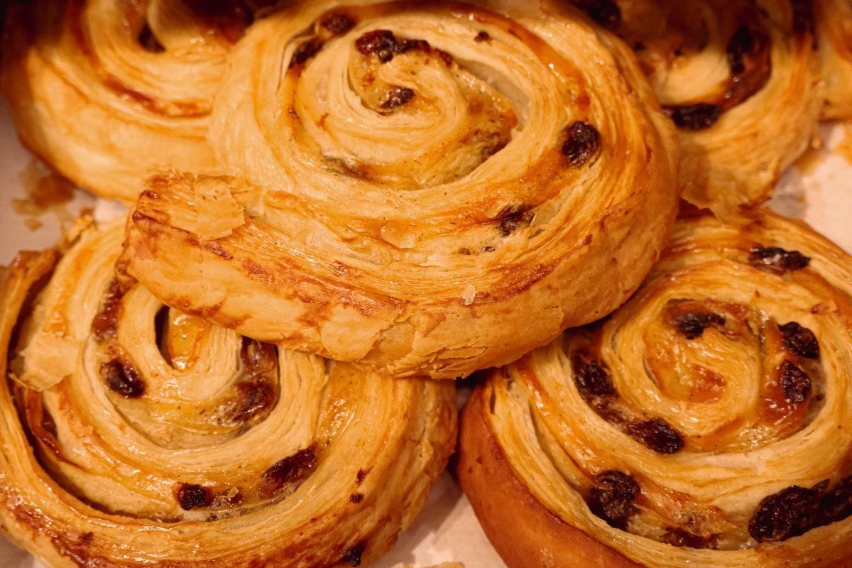 Pain aux raisins maison