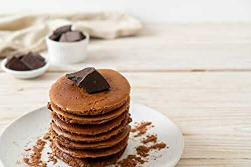 Pancakes au chocolat