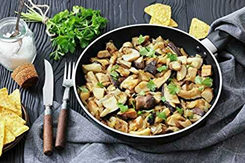 Poêlée de cèpes