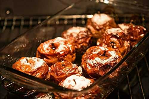 Pommes au four caramélisées