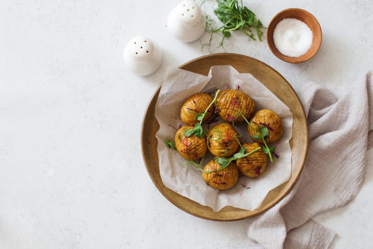 Pommes de terre Hasselback