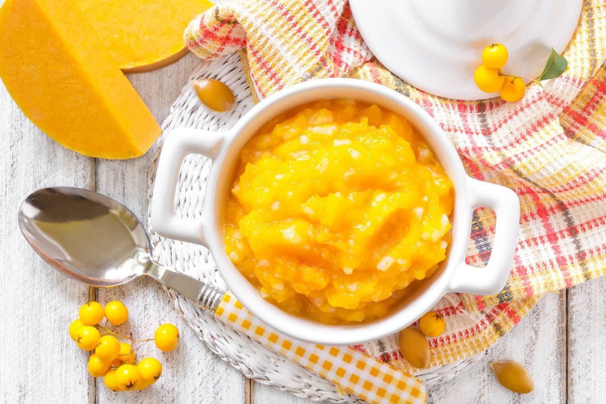 Porridge de citrouille au riz