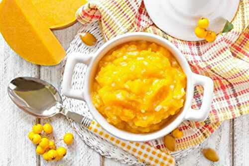 Porridge de citrouille au riz