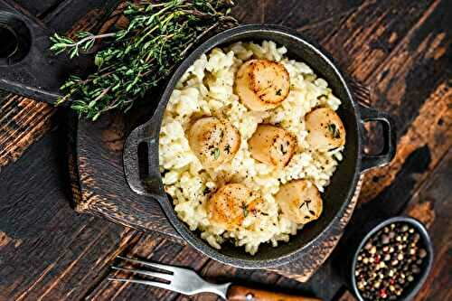 Risotto aux Saint-Jacques
