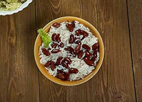 Riz et pois rouges créole