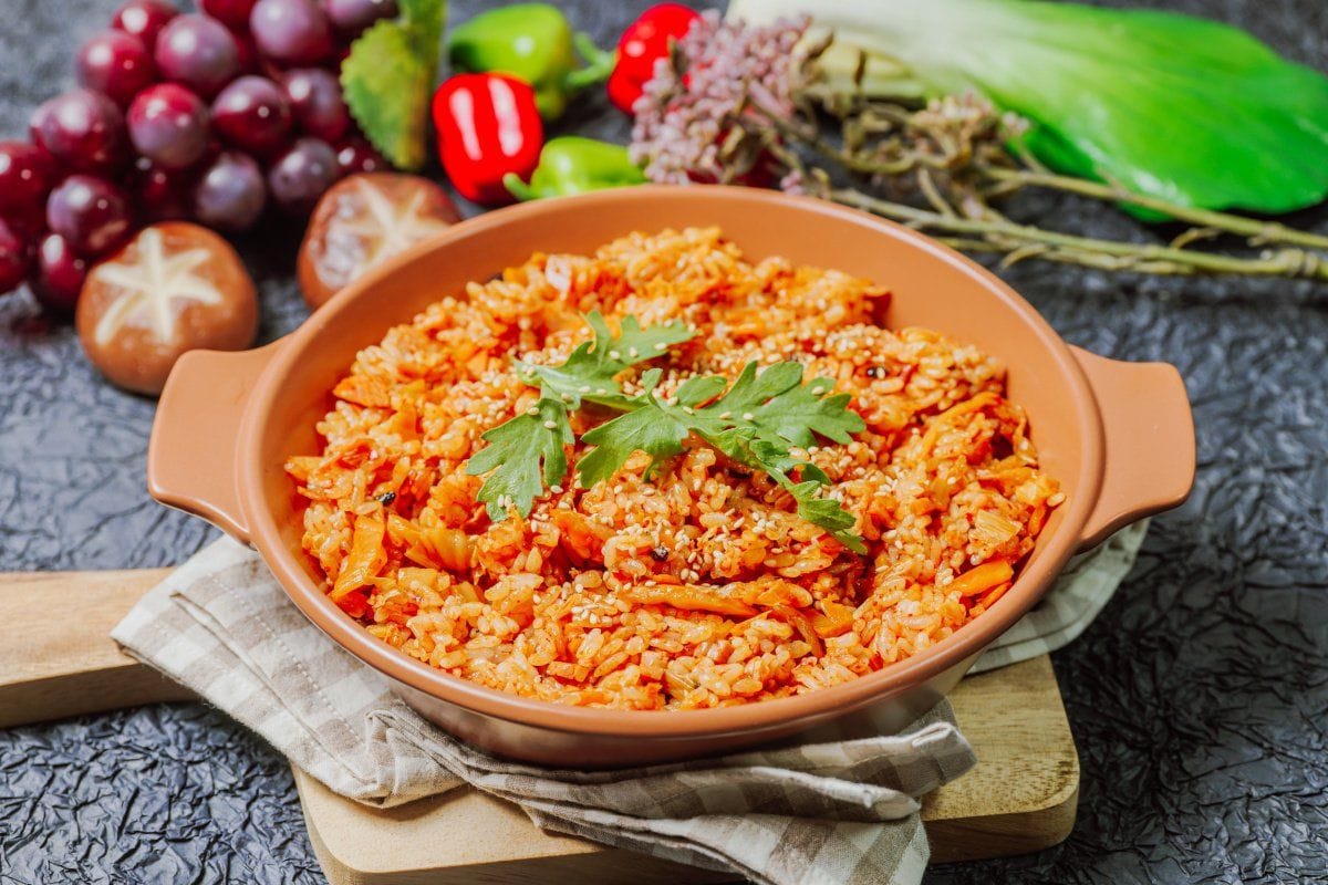 Riz sauté au kimchi