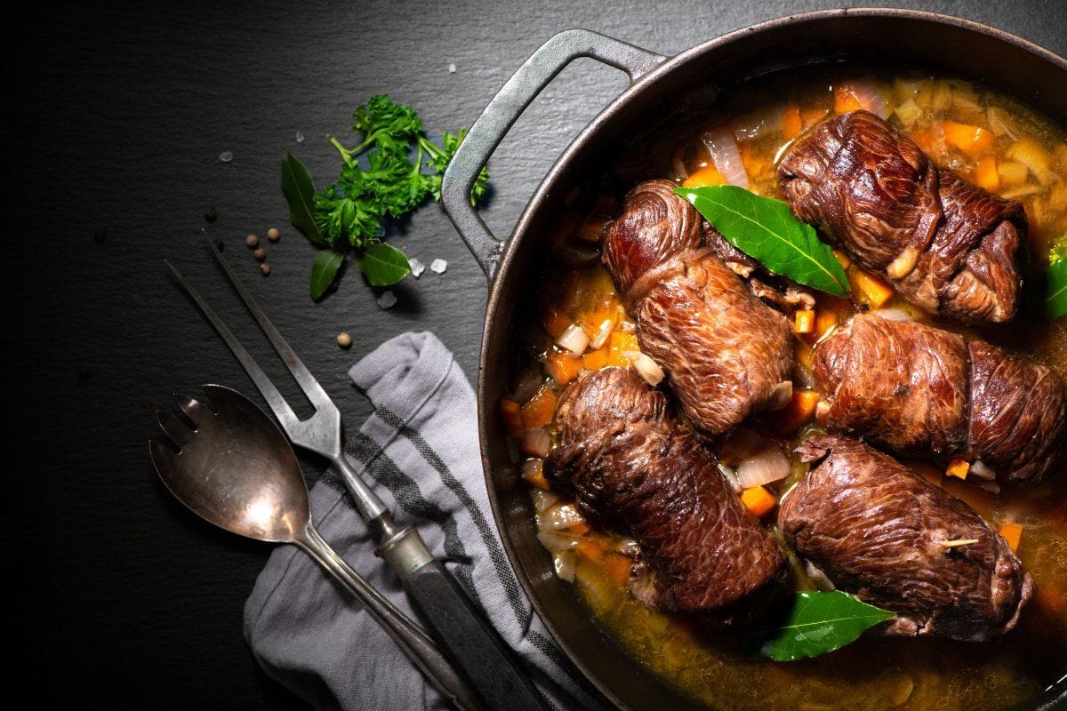 Roulades de bœuf allemandes