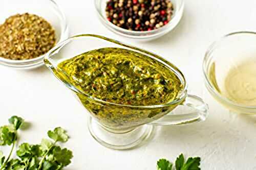 Sauce chimichurri