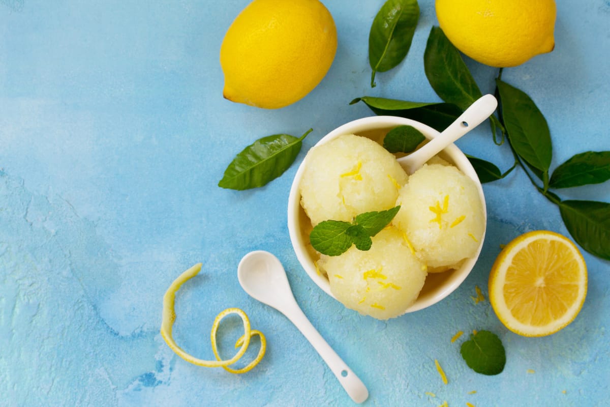 Sorbet au citron