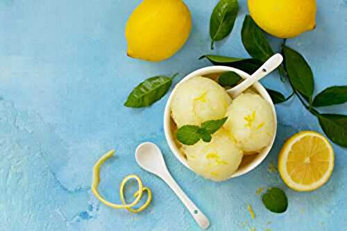 Sorbet au citron
