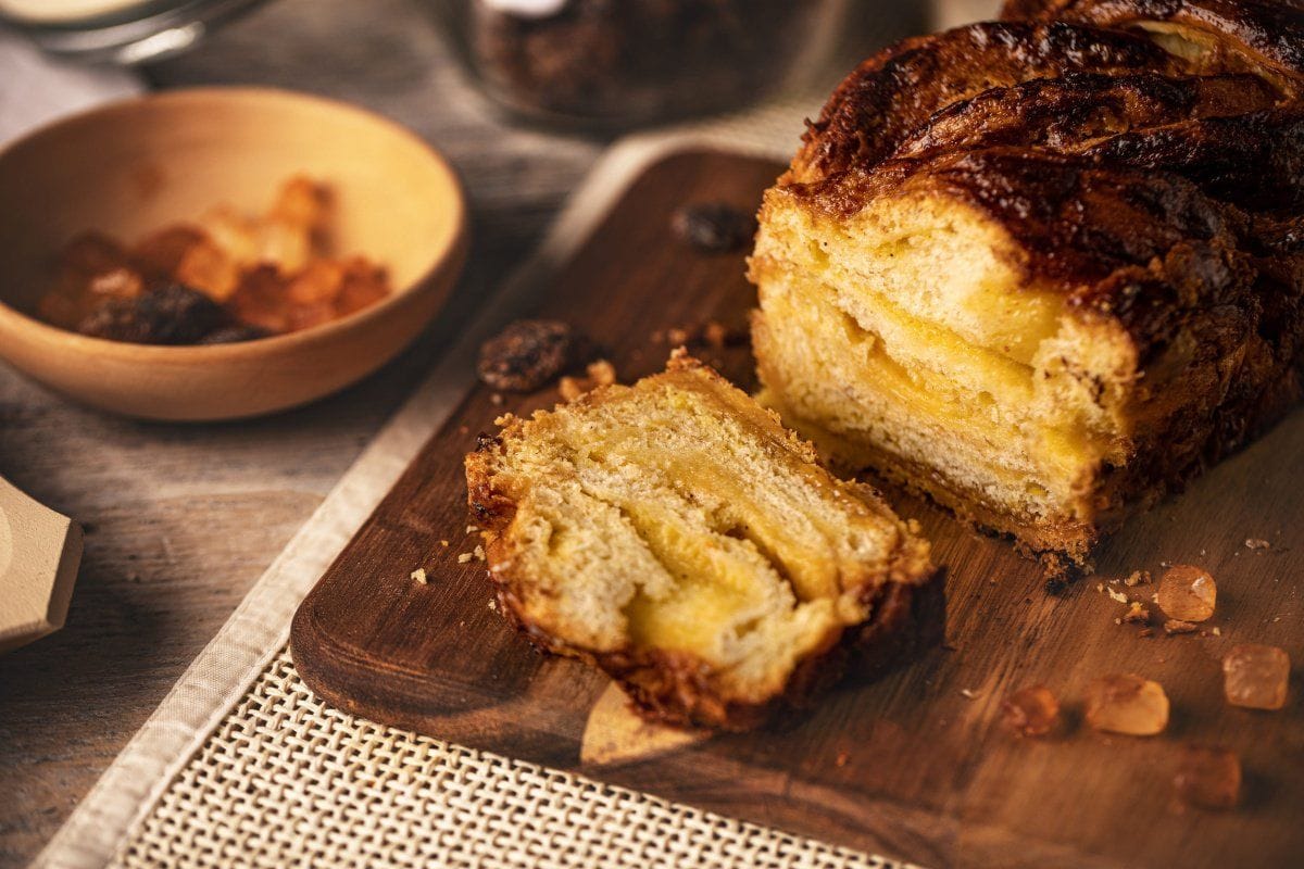 Babka à la crème de vanille