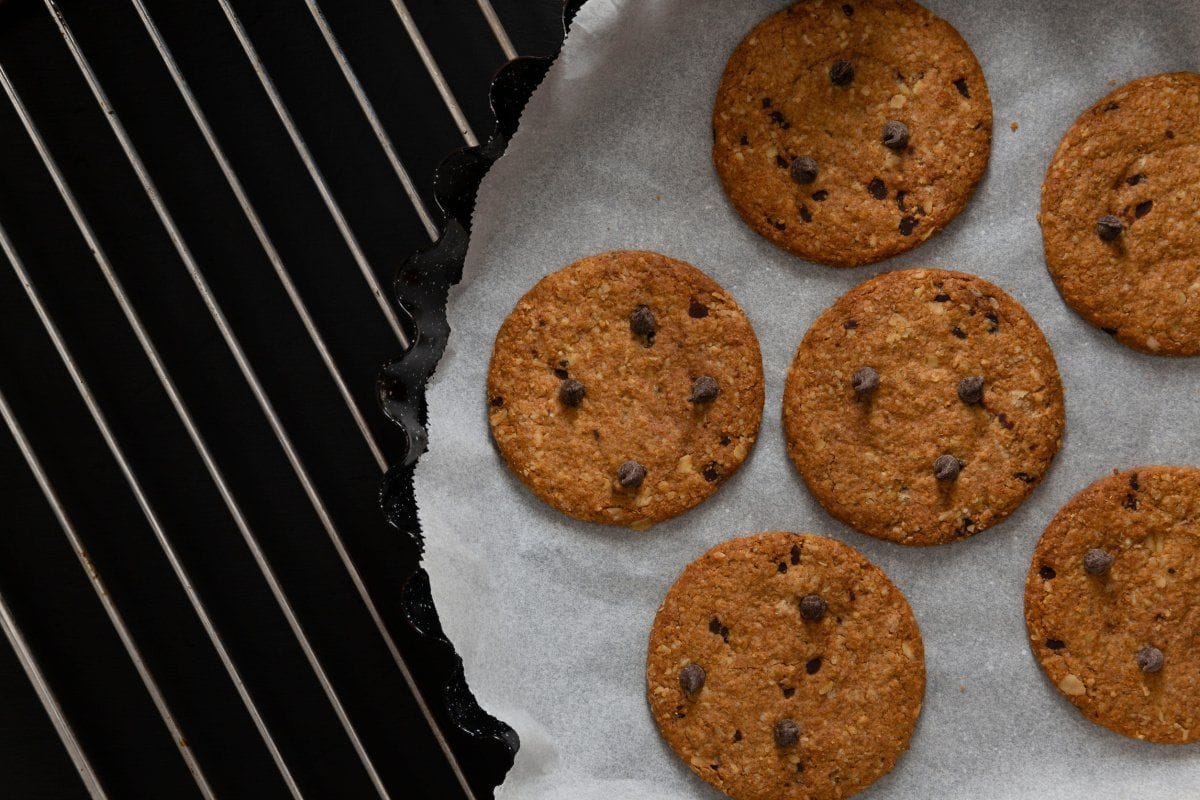 Cookies aux flocons d'avoine et pépites de chocolat