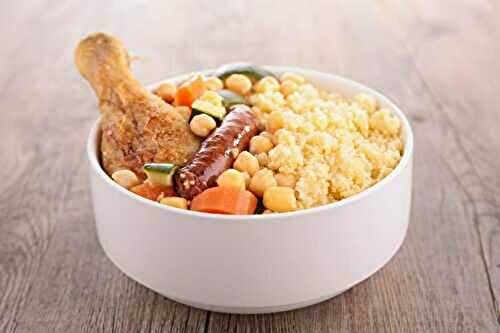 Couscous au poulet et merguez