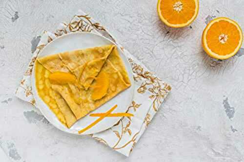 Crêpe Suzette flambées
