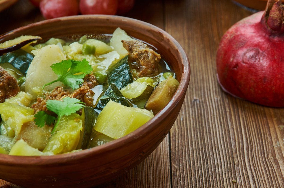 Kchuch, ragoût arménien d’agneau aux légumes