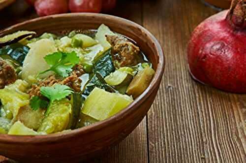 Kchuch, ragoût arménien d’agneau aux légumes