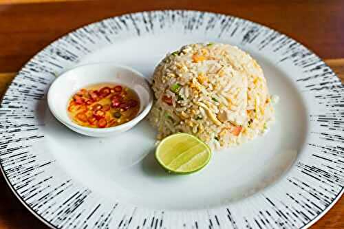Khao Pad Gai, riz frit thaïlandais au poulet
