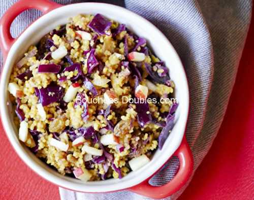 Recette acido-basique : ma salade chou bidou