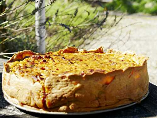 Tarte alcaline végétale au petit épeautre, quasi sans gluten