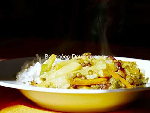Cuisine acido-basique : dal bhat au curry de légumes anciens