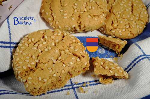 Biscuits arméniens au tahine