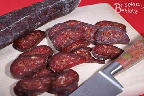 Soudjouk, le saucisson arménien maison