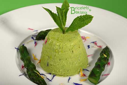 Timbales d’asperge aux fines herbes