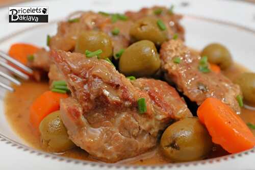 Veau aux olives comme en Corse