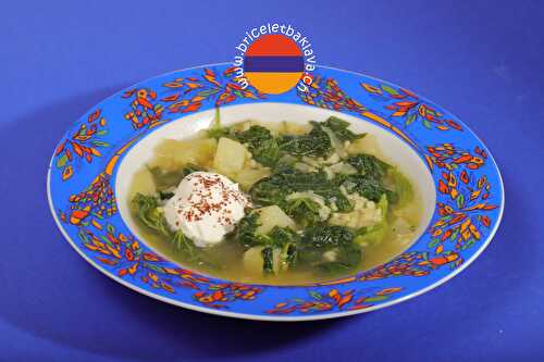 Soupe arménienne aux orties