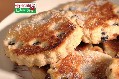 Welsh cakes (biscuits gallois)