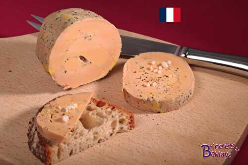 Foie gras maison, mi-cuit au torchon