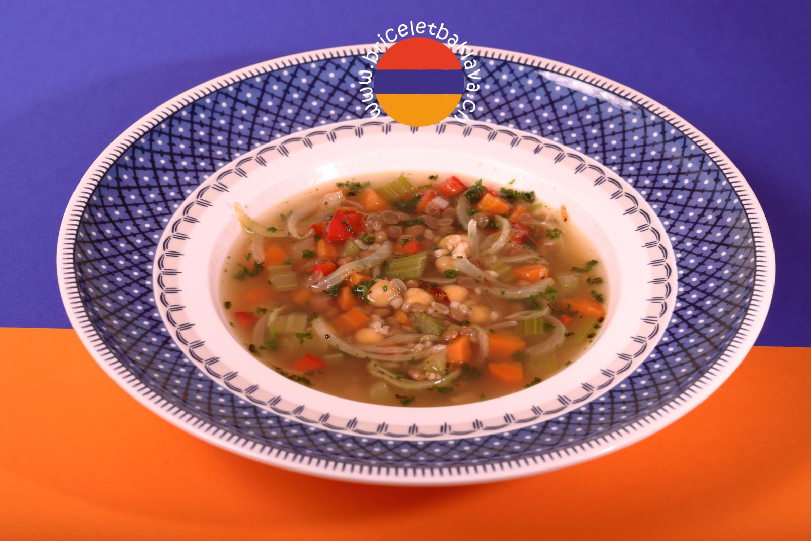 Vospapour, soupe arménienne aux lentilles