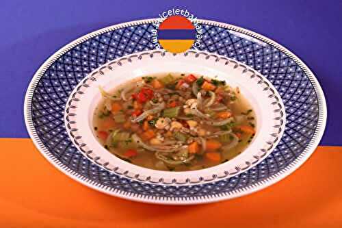 Vospapour, soupe arménienne aux lentilles